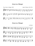 Away In A Manger (arr. Patrick Roulet)