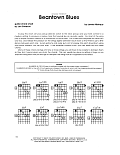 Beantown Blues - Guitar Chord Chart