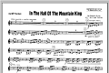 In the Hall of the Mountain King - Clarinet 2