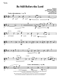Be Still Before the Lord - Viola