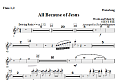 All Because Of Jesus - Flute 1,2