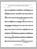 Concerto For Alto Saxophone And Wind Ensemble - F Horn 1,2