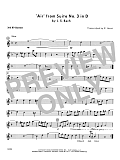 Air From Suite #3 In D - 2nd Bb Clarinet