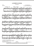 A Simple Song (from Mass) - Piano