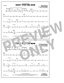 Don't Stop Me Now - Cymbals 