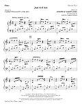 Just As I Am - Piano