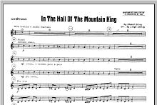 In the Hall of the Mountain King - Bb Cornet 3 