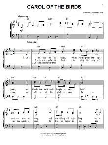 Carol Of The Birds 