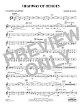 Highway of Heroes - Eb Baritone Saxophone
