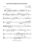 His Word, Forever Unchanging - Flute 1 & 2