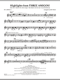 Highlights from Three Amigos! - Bb Clarinet 2