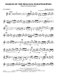 March Of The Belgian Paratroopers - Bb Clarinet 3