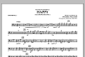 Happy (from Despicable Me 2) (arr. Michael Brown) - Trombone 2