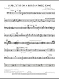Variations on A Korean Folk Song - 2nd Trombone