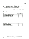 Celebrating Christmas (14 Grade 4 Solos With Piano Accompaniment) - Piano (optional)
