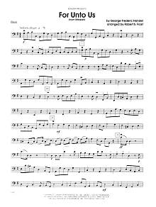 For Unto Us (from Messiah) - Bass 