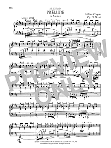 Prélude in B minor, Op. 28, No. 6 