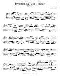 Invention No. 9 In F Minor, BWV 780