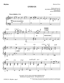 Unto Us - Rhythm 