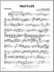That's Life - Baritone Sax 