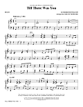 Till There Was You (from The Music Man) (arr. Paris Rutherford) - Piano