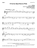 O Savior, Open Heaven Wide - Violin 1