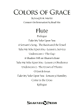 Colors of Grace - Lessons for Lent (New Edition) (Consort) - Flute