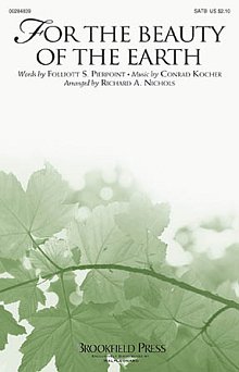 For The Beauty Of The Earth (arr. Richard A. Nichols) 