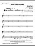 Name Above All Names - Tenor Sax (sub. Tbn 2)