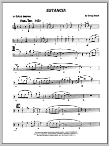 Estancia - Alto Sax 1 