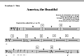 America, The Beautiful - Trombone 3/Tuba