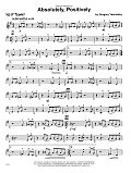 Absolutely, Positively - 3rd Bb Trumpet