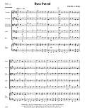 Bass Patrol - Full Score