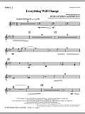 Everything Will Change - Violin 1, 2