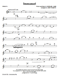 Immanuel - Violin 1