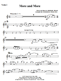 More And More - Violin 2