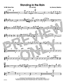 Standing In The Rain (You Left Me) - 1st Tenor Saxophone 