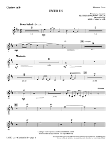 Unto Us - Bb Clarinet 