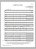 Lord, I Cry To You - Full Score