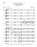Songs of Isaiah (Full Score) - Full Score