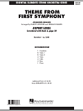 Theme from First Symphony - Full Score