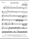 Your Great Name - Clarinet 1 & 2