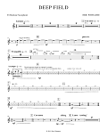 Deep Field (adapted for Wind Ensemble, Choir, and Smartphone App) - Eb Baritone Saxophone