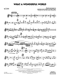 What A Wonderful World Dl - Alto Sax