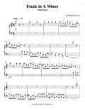 Etude In A Minor (Raindrops)