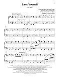 Love Yourself (arr. Carolyn Miller)