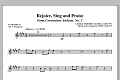 Rejoice, Sing And Praise - Bb Trumpet 2 (alt. C Tpt. 2)