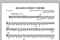 Sesame Street Theme - Bb Clarinet 2