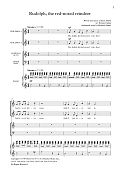Rudolph The Red-Nosed Reindeer (arr. Richard Allain)