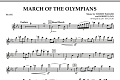 March Of The Olympians - Flute